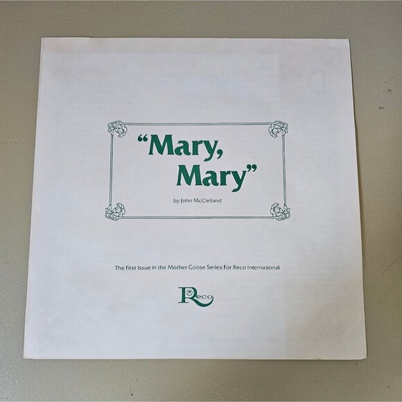 NEW IN BOX: "Mary, Mary" Collectors Plate | John McClelland | 1979 - Picture 5 of 6